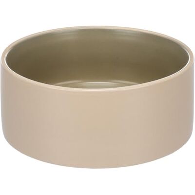 Flamingo Hundskål keramik – hundskål medelstora hundar – 800 ml – halkfri och snygg – beige och grön – anca Flamingo Hundskål keramik – hundskål medelstora hundar – 800 ml – halkfri och snygg – beige och grön – anca