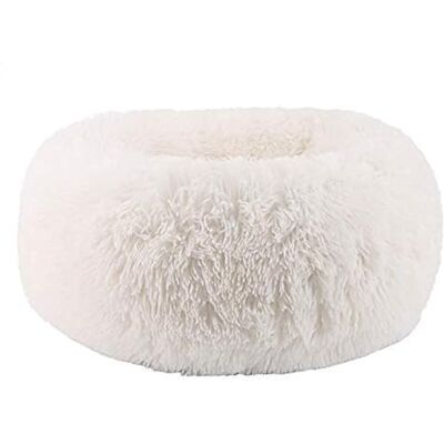BODISEINT WonderKathy modern mjuk plysch rund husdjurssäng för katter eller små hundar, mini medelstor hund kattbädd självvärmande höst vinter inomhus snooze sovande mysig kattunge teddy kennel BODISEINT WonderKathy modern mjuk plysch rund husdjurssäng för katter eller små hundar, mini medelstor hund kattbädd självvärmande höst vinter inomhus snooze sovande mysig kattunge teddy kennel
