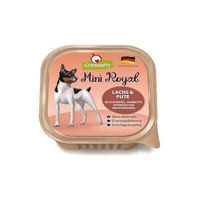 GranataPet Mini Royal Lax & Kalkon - Torrfoder för små raser GranataPet Mini Royal Lax & Kalkon - Torrfoder för små raser