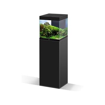 Ciano , Emotions Pro 40 svart akvariestativ i trä med 1 dörr och förvaringsfack – 95 x 40 x 40 cm – akvarieskåp för fisk – tillverkat i Portugal Ciano , Emotions Pro 40 svart akvariestativ i trä med 1 dörr och förvaringsfack – 95 x 40 x 40 cm – akvarieskåp för fisk – tillverkat i Portugal