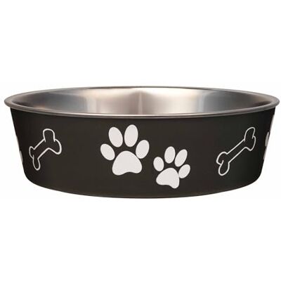 Loving Pets Älskande husdjur rostfritt stål Bella hundskål halkfri diskmaskinssäker och bakteriebeständig metallisk husdjursskål espresso X-Large (1,8 liter) Loving Pets Älskande husdjur rostfritt stål Bella hundskål halkfri diskmaskinssäker och bakteriebeständig metallisk husdjursskål espresso X-Large (1,8 liter)