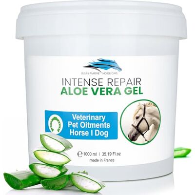 bleu & marine Bretania Aloe Vera helande gel för häst och hund återfuktande regenererar epidermis anti-hematom 1 000 ml bleu & marine Bretania Aloe Vera helande gel för häst och hund återfuktande regenererar epidermis anti-hematom 1 000 ml