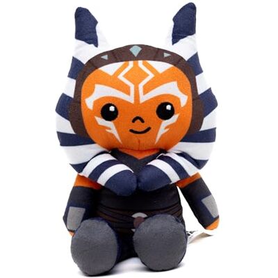 Buckle-Down Star Wars Pipande plysch hundleksak för stora, medelstora och små hundar, Ahsoka Tano, 7,6 cm x 15,2 cm Buckle-Down Star Wars Pipande plysch hundleksak för stora, medelstora och små hundar, Ahsoka Tano, 7,6 cm x 15,2 cm