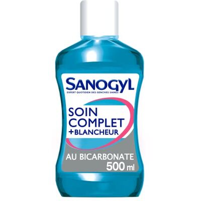 Sanogyl Munbad full vård + vithet 500 ml Sanogyl Munbad full vård + vithet 500 ml