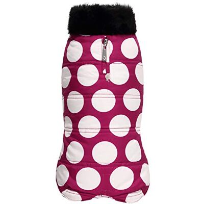 Wouapy 727730 hund demantel bubbla, storlek 30, rosa Wouapy 727730 hund demantel bubbla, storlek 30, rosa