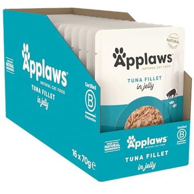Kattmat i gelé med tonfisk - Applaws Kattmat i gelé med tonfisk - Applaws
