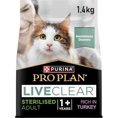 Purina - Pro Plan LiveClear Cat - Kalkon - Kattsmat Purina - Pro Plan LiveClear Cat - Kalkon - Kattsmat