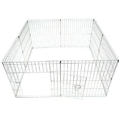 Ellie-Bo Easy-Up Bur för Husdjur, Silver, 61 cm Ellie-Bo Easy-Up Bur för Husdjur, Silver, 61 cm