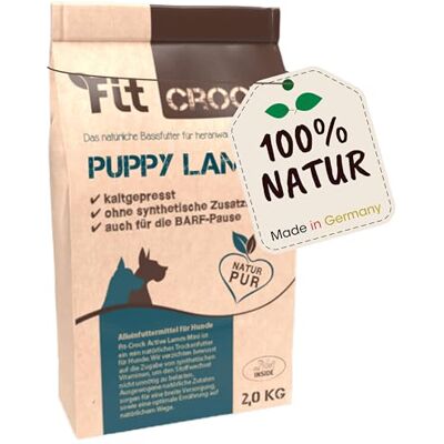 cdVet Fit-Crock hundfoder torr valp lamm 2 kg, spannmålsfri cdVet Fit-Crock hundfoder torr valp lamm 2 kg, spannmålsfri