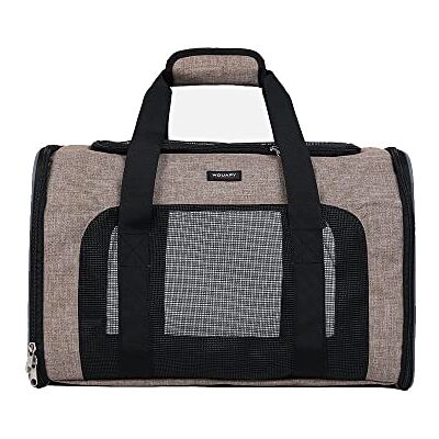 Wouapy Transportväska Katt, Stor hopfällbar hund (45x25 cm, Beige). Andningsbar väska för husdjur, kaniner, smutsiga, gnagare stor transport för bil. Wouapy Transportväska Katt, Stor hopfällbar hund (45x25 cm, Beige). Andningsbar väska för husdjur, kaniner, smutsiga, gnagare stor transport för bil.