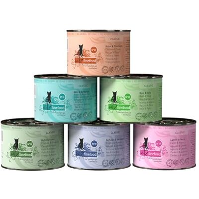 Catz finefood 008864 Kattdfoder Multipack, 6 x 200 g Catz finefood 008864 Kattdfoder Multipack, 6 x 200 g