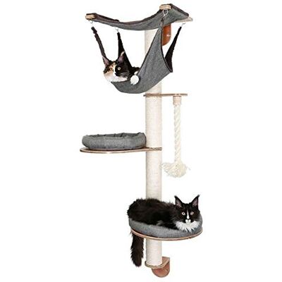 Kerbl Pet Kerbl Dolomit Tofana Pro Väggmonterad Klösträd, 140 x 75 cm, Grå/Beige Kerbl Pet Kerbl Dolomit Tofana Pro Väggmonterad Klösträd, 140 x 75 cm, Grå/Beige