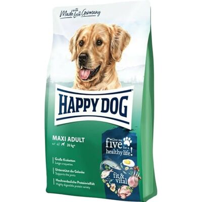 Happy Dog 60761 – Supreme fit & vital Maxi Adult – Hund-torrfoder för stora hundar – 14 kg innehåll Happy Dog 60761 – Supreme fit & vital Maxi Adult – Hund-torrfoder för stora hundar – 14 kg innehåll