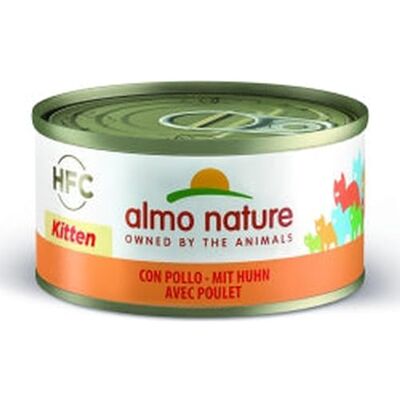almo nature HFC kattunge helfoder för kattungar, våtfoder med kyckling 24-pack (24 x 70 g) almo nature HFC kattunge helfoder för kattungar, våtfoder med kyckling 24-pack (24 x 70 g)
