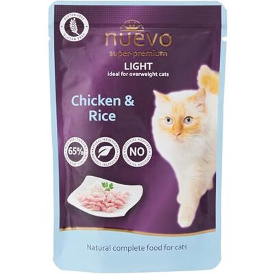 Nuevo Om kattlampa: Kyckling och ris, 85 g, katt Nuevo Om kattlampa: Kyckling och ris, 85 g, katt