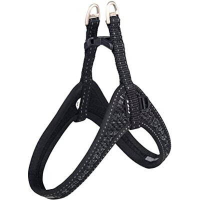 Rogz Fast Fit sele svart liten Rogz Fast Fit sele svart liten
