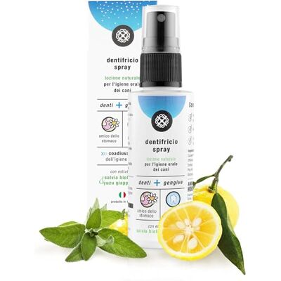 Animal House Tandkräm Spray naturlig lotion för munhygien hos hundar Animal House Tandkräm Spray naturlig lotion för munhygien hos hundar