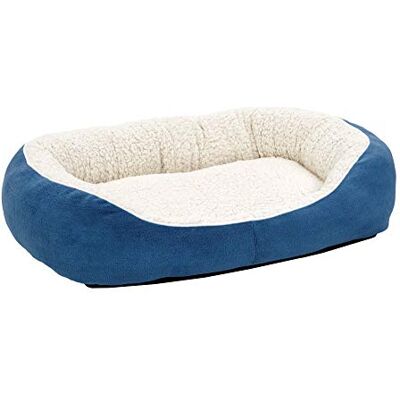 MidWest Homes for Pets MidWest hem för husdjur kramsäng, blå, medium MidWest Homes for Pets MidWest hem för husdjur kramsäng, blå, medium