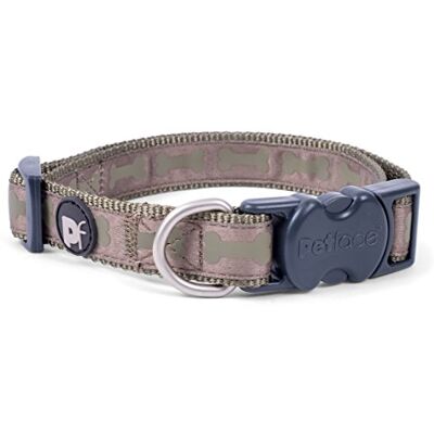 Petface - Country Green Tonal Bones - Large - Halsband Petface - Country Green Tonal Bones - Large - Halsband