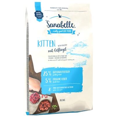 Sanabelle Kattunge Torrfoder för unga och bärande/ammande katter 6 x 400 g Sanabelle Kattunge Torrfoder för unga och bärande/ammande katter 6 x 400 g