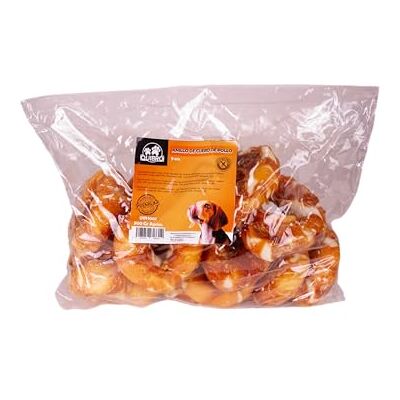 Quibropets Kycklingläderringar – snacks och godisar för hundar – husdjurshuntar – perfekt för stora och medelstora hundar – 900 g Quibropets Kycklingläderringar – snacks och godisar för hundar – husdjurshuntar – perfekt för stora och medelstora hundar – 900 g