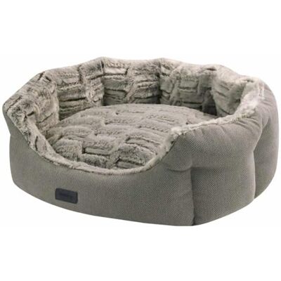 Nobby Komfort säng oval CACHO ljusbrun 55 x 50 x 21 cm Nobby Komfort säng oval CACHO ljusbrun 55 x 50 x 21 cm