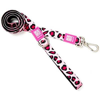 Max & Molly Urban Pets Max & Molly Leopard Pink Högkvalitativ och färgglad unik design bekväm säker neopren vadderad sportig och elegant kort koppel Max & Molly Urban Pets Max & Molly Leopard Pink Högkvalitativ och färgglad unik design bekväm säker neopren vadderad sportig och elegant kort koppel