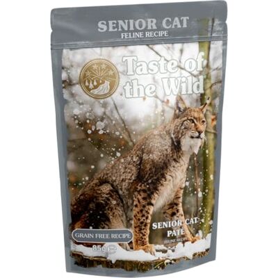 Taste of the Wild Kattmatta Senior Pate Pouch 12 x 85 GR Taste of the Wild Kattmatta Senior Pate Pouch 12 x 85 GR