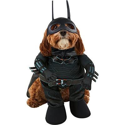 Rubie's Rubies The Batman: Batman husdjursdräkt för hundar eller katter, stor Rubie's Rubies The Batman: Batman husdjursdräkt för hundar eller katter, stor