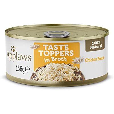 Applaws 100 procent naturligt våt hundmat, kycklingbröst i buljong 156 g tenn (förpackning med 12) Applaws 100 procent naturligt våt hundmat, kycklingbröst i buljong 156 g tenn (förpackning med 12)