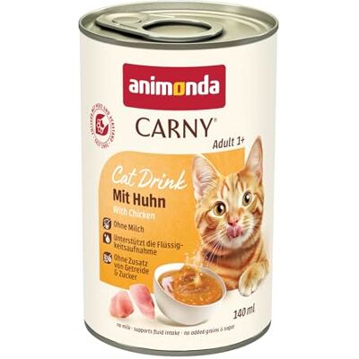 animonda Carny vuxen kattdryck med kyckling, flerpack 12 x 140 ml animonda Carny vuxen kattdryck med kyckling, flerpack 12 x 140 ml