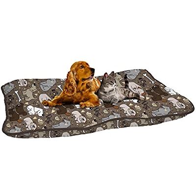 Italian Bed Linen Maxy Vadderad Hundkudde, Brown Dogs, 60 x 100 cm Italian Bed Linen Maxy Vadderad Hundkudde, Brown Dogs, 60 x 100 cm