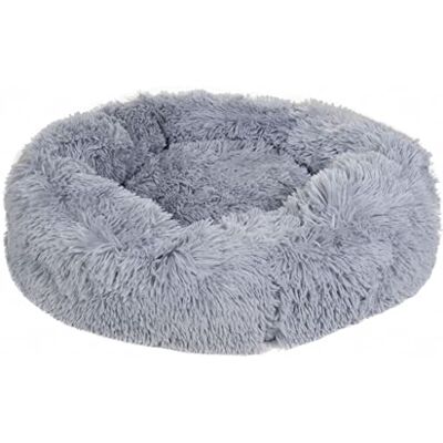 HKM Fluffy hundsäng ljusgrå 80 cm x 25 cm HKM Fluffy hundsäng ljusgrå 80 cm x 25 cm