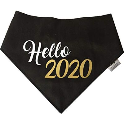 Spoilt Rotten Pets Hello 2020 hundhalsduk, hogmanay, nyårsafton kostym, hundhalsduk Spoilt Rotten Pets Hello 2020 hundhalsduk, hogmanay, nyårsafton kostym, hundhalsduk