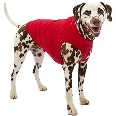 Kurgo Core hundtröja, stickad hundtröja med fleecefoder, husdjursjacka för kallt väder, blixtlåsöppning för sele, justerbar hals, tröja året runt för små hundar (ljungröd, X-Small) Kurgo Core hundtröja, stickad hundtröja med fleecefoder, husdjursjacka för kallt väder, blixtlåsöppning för sele, justerbar hals, tröja året runt för små hundar (ljungröd, X-Small)