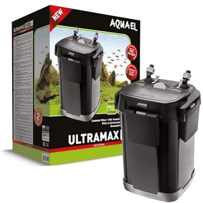 Aquael Ultramax 1500 Filter Expert på filtrering Kraftfullt externt filter för sötvattenakvarier 250-450L 1500L/H 16W Förfilter + automatisk självflödning Aquael Ultramax 1500 Filter Expert på filtrering Kraftfullt externt filter för sötvattenakvarier 250-450L 1500L/H 16W Förfilter + automatisk självflödning