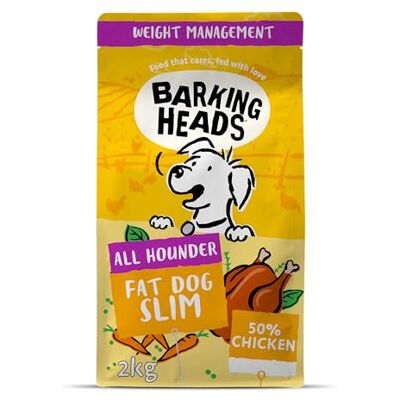 Barking Heads Lågkalorihundfoder - Fat Dog Slim - 100% Naturligt, Fri-uppfödd kyckling Barking Heads Lågkalorihundfoder - Fat Dog Slim - 100% Naturligt, Fri-uppfödd kyckling