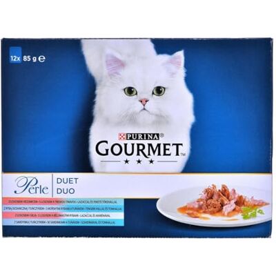 Purina Gourmet kattmat lax tonfisk fisk 12 x 85 g Purina Gourmet kattmat lax tonfisk fisk 12 x 85 g