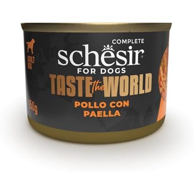 Schesir Sch Tw Kyckling/Paella 8 x 150G Is Schesir Sch Tw Kyckling/Paella 8 x 150G Is