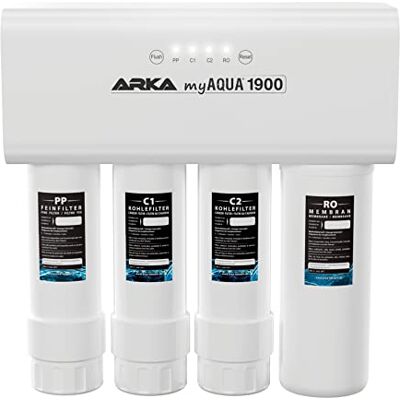 ARKA Aquatics myAqua1900 system för omvänd osmos med en kapacitet på 1900L/dag ARKA Aquatics myAqua1900 system för omvänd osmos med en kapacitet på 1900L/dag