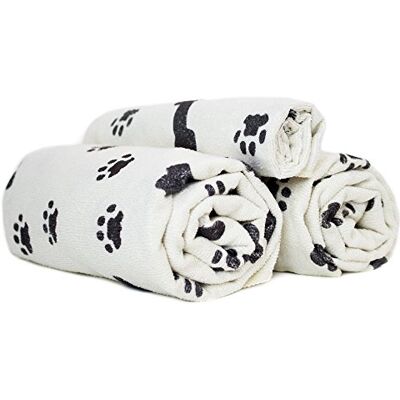 Zwipes 779 mikrofiber 5-pack små husdjursdukar (storlek: 40 cm x 40 cm), mjuka frotté torkhanddukar Zwipes 779 mikrofiber 5-pack små husdjursdukar (storlek: 40 cm x 40 cm), mjuka frotté torkhanddukar