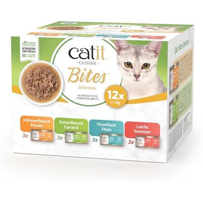 catit Cuisine Bites Mix Pack, 12 x 75 g catit Cuisine Bites Mix Pack, 12 x 75 g