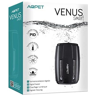 AQPET VENSU Smart Digital nedsänkbar värmare för akvarier Smart Display 300 W AQPET VENSU Smart Digital nedsänkbar värmare för akvarier Smart Display 300 W