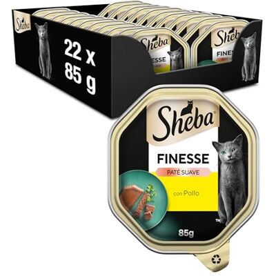 Sheba Finesse Tray kycklingsmak 22 x 85 g Sheba Finesse Tray kycklingsmak 22 x 85 g