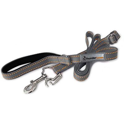 ThunderLeash Hundkoppel, No-Pull, mindre dragning (L, över 11,5 kg, grå) ThunderLeash Hundkoppel, No-Pull, mindre dragning (L, över 11,5 kg, grå)