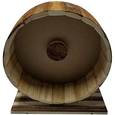 Dehner Tillbehör för gnagare trähjul shift, ca 29 x 14 x 31 cm, trä, naturlig Dehner Tillbehör för gnagare trähjul shift, ca 29 x 14 x 31 cm, trä, naturlig