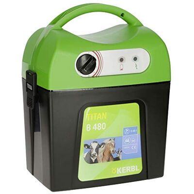 Kerbl 392504 TITAN B480 batterienhet, 9 volt Kerbl 392504 TITAN B480 batterienhet, 9 volt