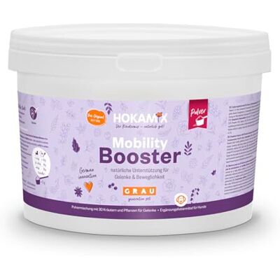 Grau – originalet – Hokamix Mobility Booster, 1-pack (1 × 1,5 kg), kompletteringsfoder för hundar Grau – originalet – Hokamix Mobility Booster, 1-pack (1 × 1,5 kg), kompletteringsfoder för hundar
