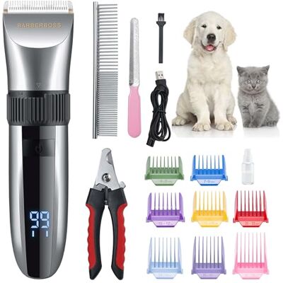 Barberboss Pet Clipper - QR-9082 - Husdjursklippare Barberboss Pet Clipper - QR-9082 - Husdjursklippare