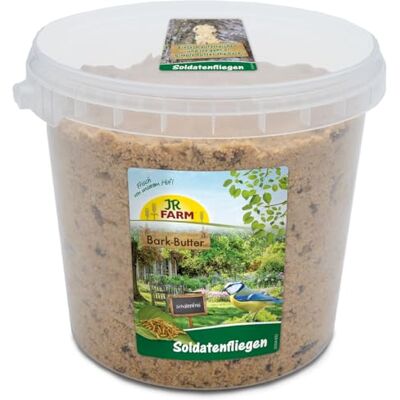 JR Farm Soldatenfliegen Bark-butter, Ljusbrun, 2 kg JR Farm Soldatenfliegen Bark-butter, Ljusbrun, 2 kg